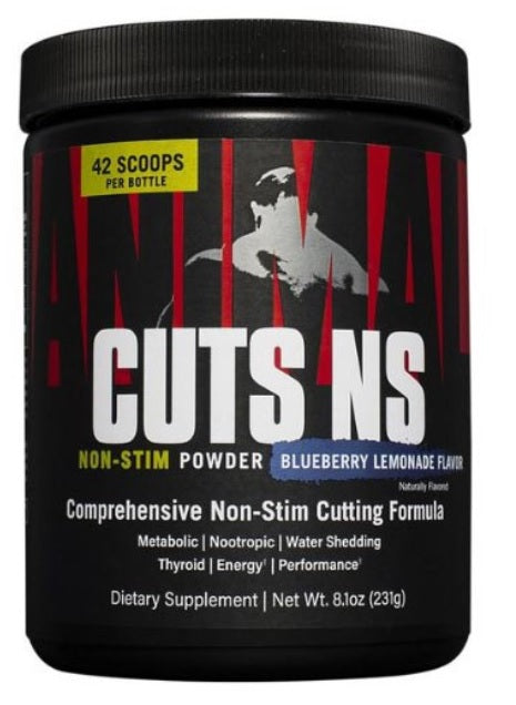 Animal Cuts Non-Stim Powder, Blueberry Lemonade - 231g - Vitax.ro