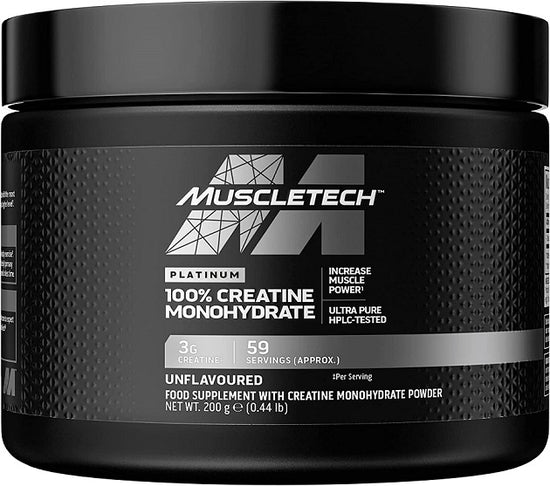 Platinum 100% Creatine Monohydrate - 200g - Vitax.ro