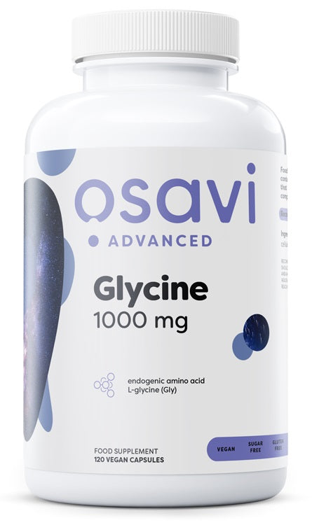 Glycine, 1000mg - 120 vegan caps - Vitax.ro