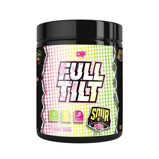 Full Tilt Pre-Workout, Sour Saucers (EAN 5060547316366) - 300g - Vitax.ro