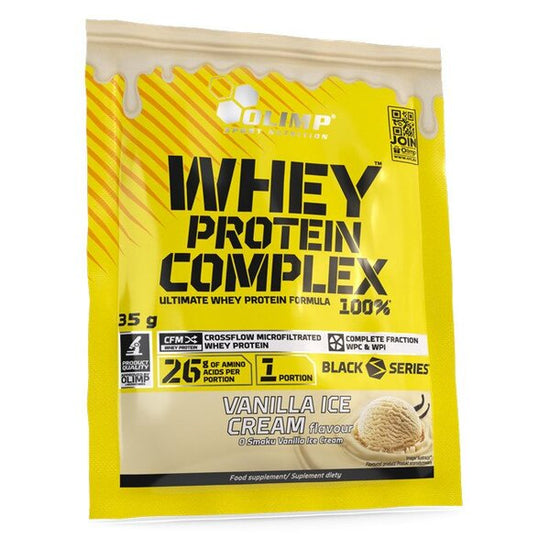 Whey Protein Complex 100%, Vanilla Ice Cream - 35g (1 serving) - Vitax.ro