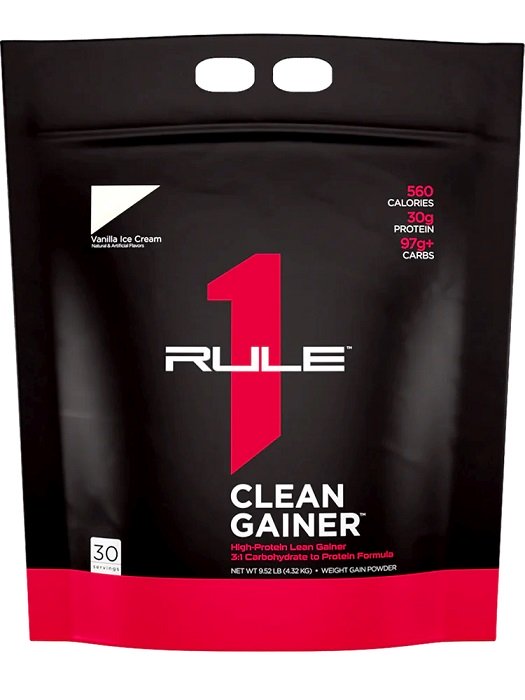 R1 Clean Gainer, Vanilla Ice Cream (EAN 196671003171) - 4320g - Vitax.ro