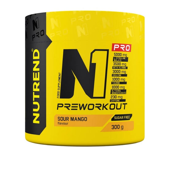 N1 Pro Pre-Workout, Sour Mango - 300g - Vitax.ro