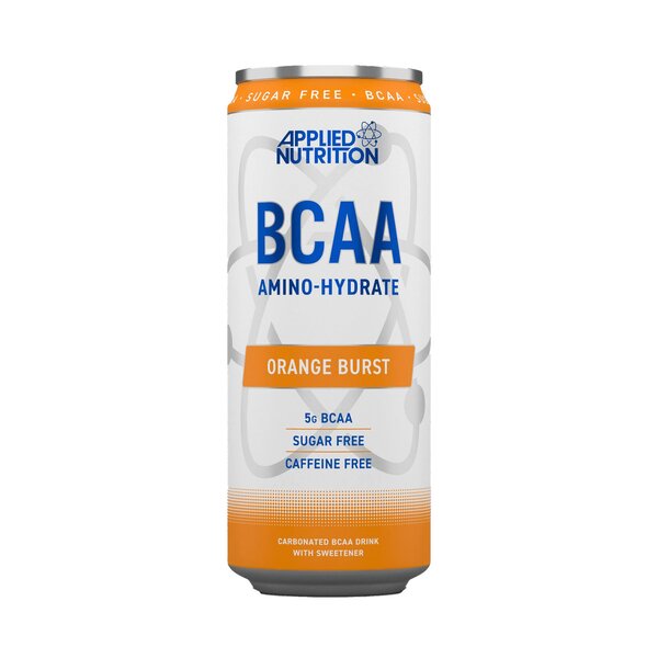 BCAA Amino-Hydrate Cans, Orange Burst - 12 x 330 ml. - Vitax.ro