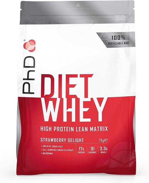 Diet Whey, Strawberry Delight - 2000g - Vitax.ro