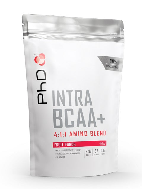 Intra BCAA+, Fruit Punch - 450g - Vitax.ro