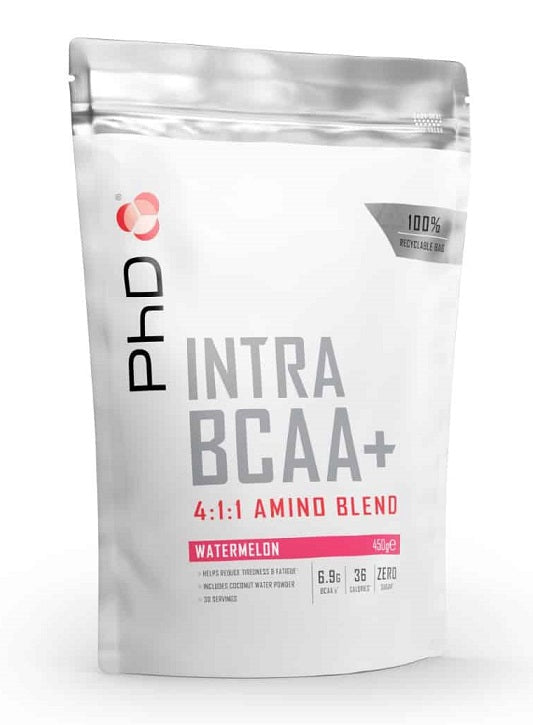 Intra BCAA+, Watermelon - 450g - Vitax.ro