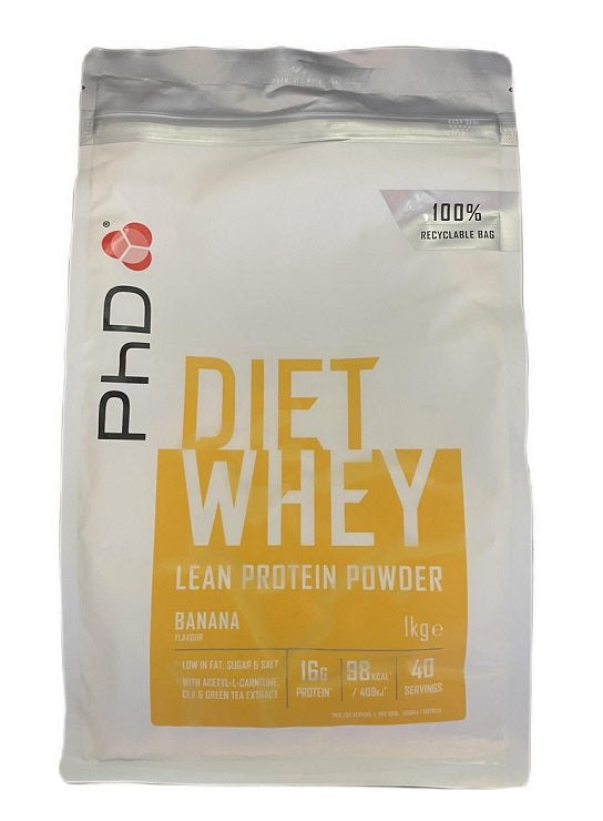 Diet Whey, Banana - 1000g - Vitax.ro