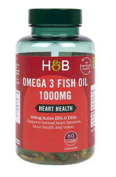 Omega 3 Fish Oil, 1000mg - 60 caps - Vitax.ro
