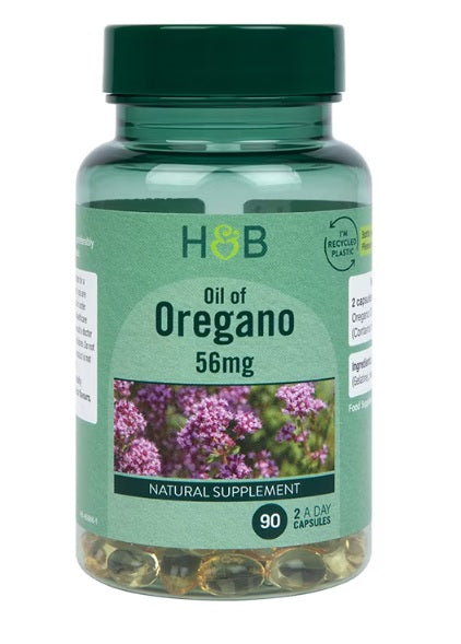 Oil of Oregano, 56mg - 90 caps - Vitax.ro