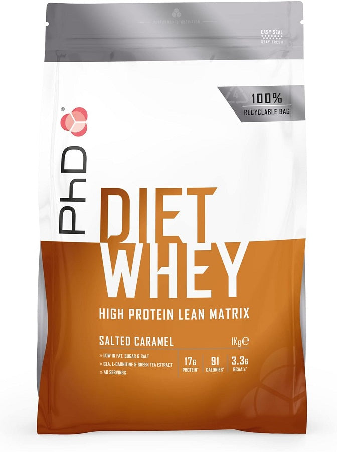 Diet Whey, Salted Caramel - 1000g - Vitax.ro