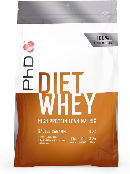 Diet Whey, Salted Caramel - 1000g - Vitax.ro