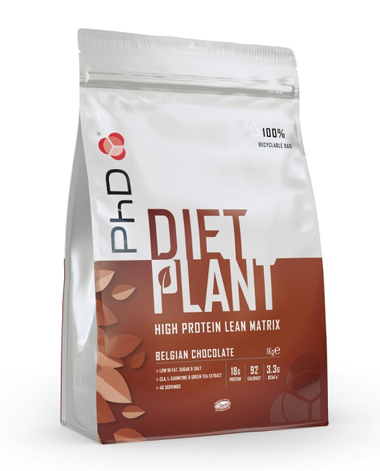 Diet Plant, Belgian Chocolate - 1000g - Vitax.ro