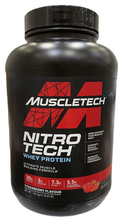 Nitro-Tech, Strawberry - 1820g - Vitax.ro