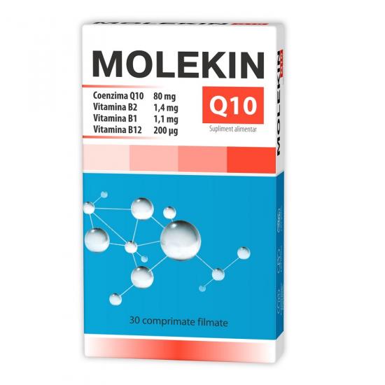 Molekin Q10, Zdrovit, 30 Comprimate - Vitax.ro