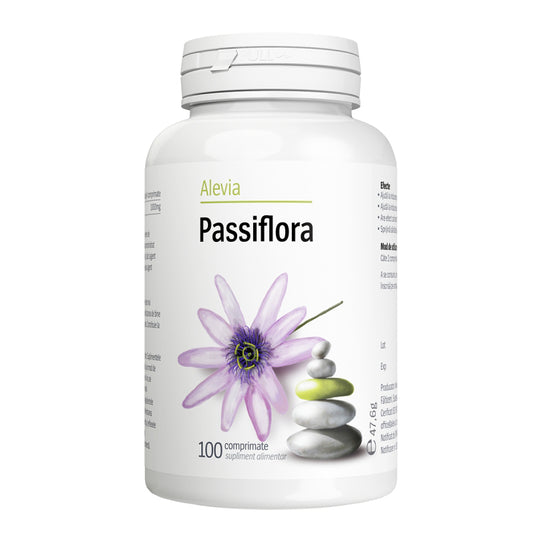 Passiflora, Alevia, 100 Comprimate - Vitax.ro