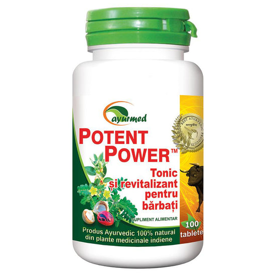 Potent Power, Ayurmed, 100 Tablete - Vitax.ro