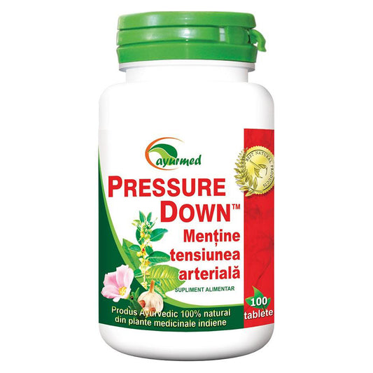 Pressure Down, Ayurmed, 100 Tablete - Vitax.ro