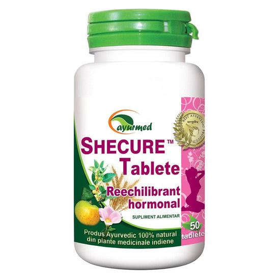 Shecure, Ayurmed, 50 Tablete - Vitax.ro