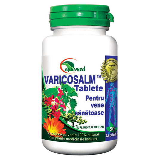 Varicosalm, Ayurmed, 50 Tablete - Vitax.ro